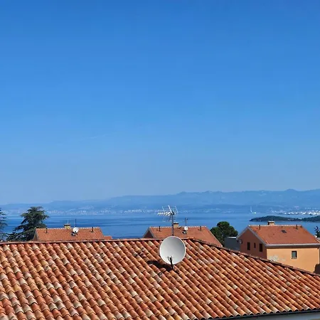 Penthouse Luna Panorama View Apartament Malinska